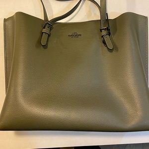 Coach Purse green in Color used once or twice